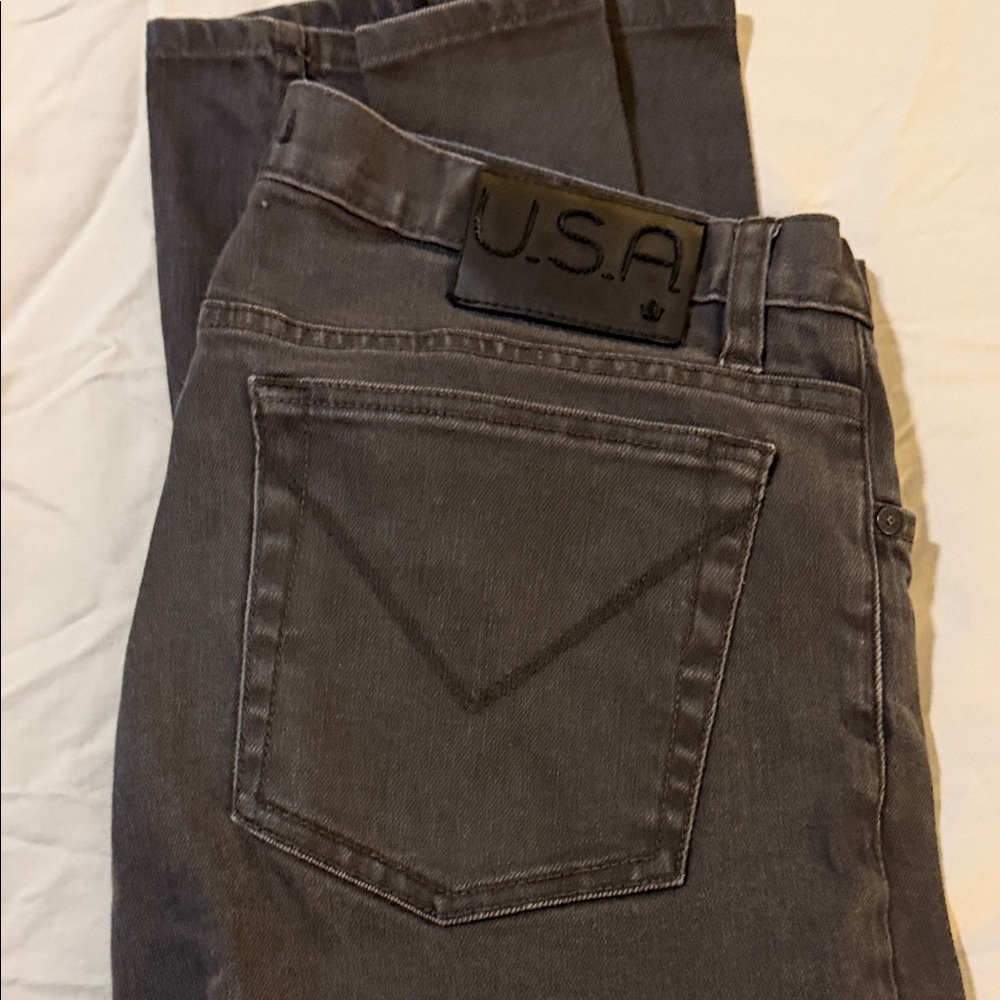 John Varvatos Charcoal Men's Jeans